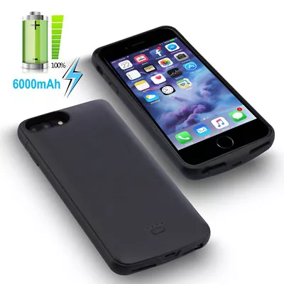 $50.34 • Buy Battery Pack Protective Backup Charging Case Cover For IPhone 6 7 8 PLUS X XS