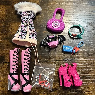 Monster High Doll Clothes And Accessories Lot • $35