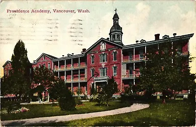 1910 Providence Academy School In VANCOUVER WASHINGTON Postcard • $8