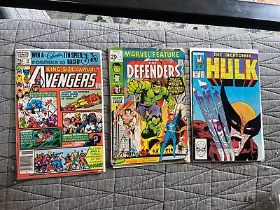 Rare Avengers Annual 10 Incredible Hulk 340 Marvel Feature 1 Defenders Compl • $30