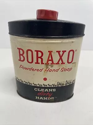 VINTAGE: 20 Mule Team Boraxo Tin - Powder Hand Soap. • $18