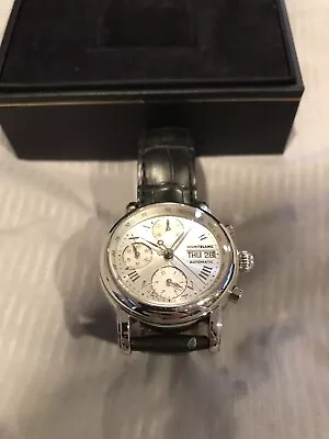 Montblanc STAR 8460 XL Chrono Automatic Silver Dial Platinum Collection • $11799