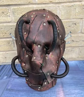 £14.99 • Buy Steampunk 12  Hat Display Jewellery Mannequin Head Apocalypse Metal Effect (R)