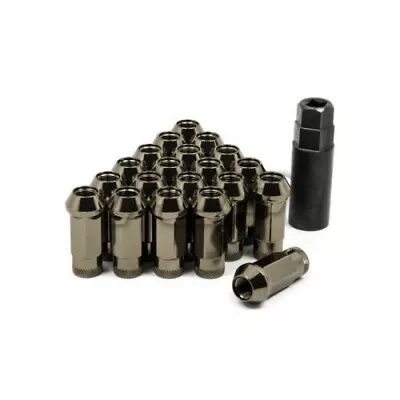 Muteki 32906T SR Series Chrome Titanium 12mm X 1.5mm SR48 Open End Lug Nut Set  • $55.99