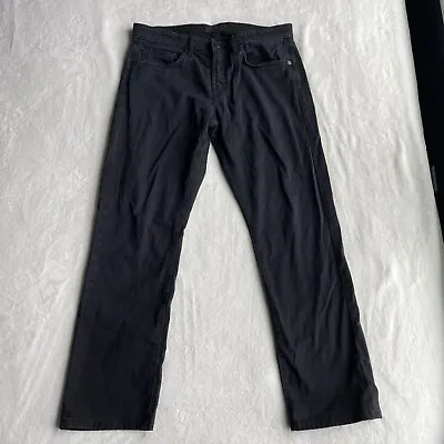 J Brand Jeans Mens 31 X 28 Kane Black Slim Straight Fit • $22.99