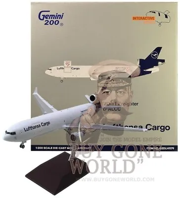 Md-11f Lufthansa Cargo Reg: D-alcc With Stand - Gemini Jets G2dlh1179 1/200 • $183.06