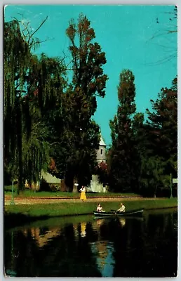 Charming Park In Montevideo Uruguay Pan American Airline - Postcard • $4.98