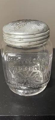 Antique Bottle 1900's Richard Hudnut Marvelous Cold Cream New York W/lid • $15