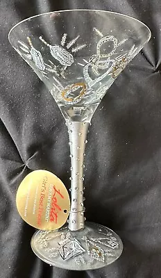 LOLITA Martini Collection  Girl's Best Friend  Diamond Design 7 Oz Glass In VGC • £12.99