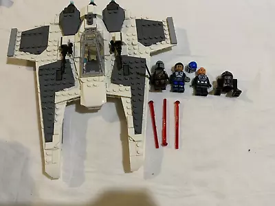 LEGO Star Wars Set 75348 Mandalorian Fang Fighter Vs TIE Interceptor InCOMPLETE • $75