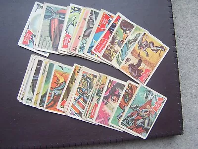 A & B C Gum Full Set Of 44 Batman ( 1a-44a ) In Mixed Condition See Description • £9.99