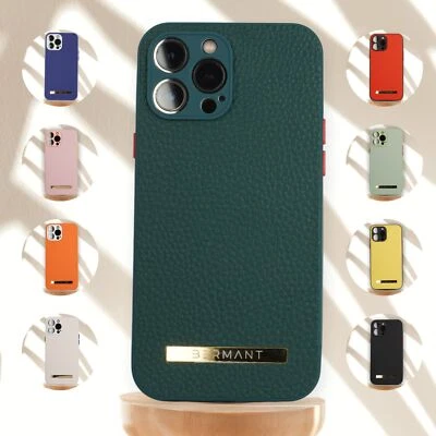 £4.49 • Buy Leather Case For IPhone 12 13 Pro Max Fashion Cover Camera Protector Grip Case