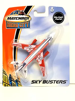 2003 Matchbox Hero-city - Sky Busters - Dc-10 Passenger Jet - Eagle Tampo • $9