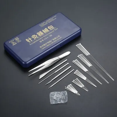 Acupuncture Therapy Kit Reusable Needles Package For Massage Physical Therapy • $13.91