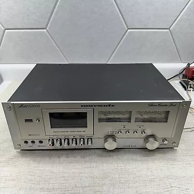 Marantz Model 5010 Stereo Cassette Deck Dolby  Good Restoration Candidate (read) • $150