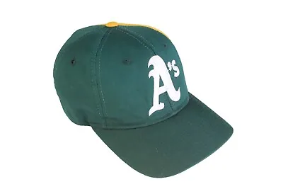 VINTAGE OAKLAND ATHLETICS STARTER CAP NFL Football Green Hat • $35