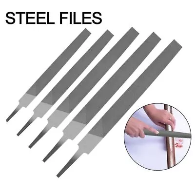 Steel Flat Saw File Flat Sharpener Durable Hand File  Metal • £5.09