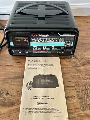 Schumacher 12 Volt Battery Charger Starter SE 1275A Automatic 2-12-75 AMP Manual • $60