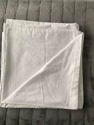 M & S White Double Duvet Cover - Non Iron • £7.50