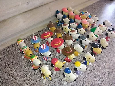 41 X Snoopy Around The World Series 1 1999 Mcdonalds Collectable Figures 3  Tall • £20