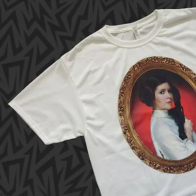 New Star Wars PRINCESS LEIA T-Shirt Vintage Portrait 70s 80s BLASTER Pick S-2XL • $26