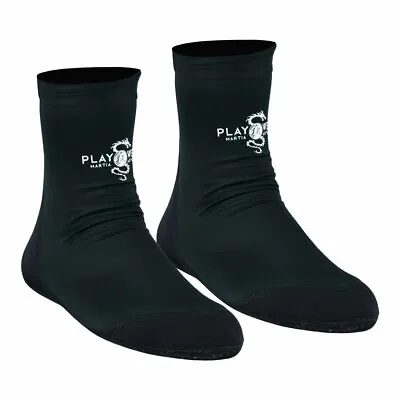 Playwell MMA Grappling Socks Black Tatami Mat Protection Foot Feet BJJ Jiu Jitsu • $48.44