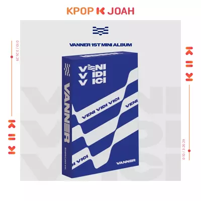 VANNER [VENI VIDI VICI] 1st Mini Album (PLVE Ver.) QR Card+Sticker+etc Sealed • $19.40