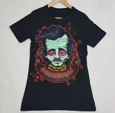 Black Lotus Tattoo Size S Green Zombie Print T-Shirt • $9.95