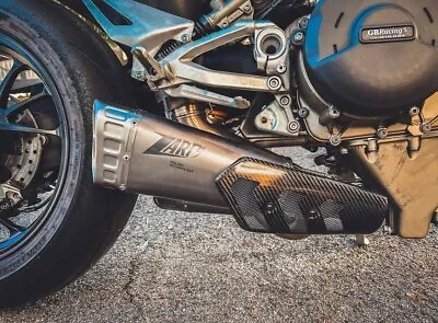 Ducati Panigale V4 V4S 2018-2022 Zard Exhaust Slipon Dual Silencers Compenstated • $2342