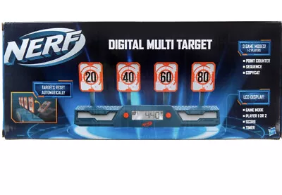 £29.99 • Buy NERF Elite Dart Blaster Digital Multi Flip Pop-Up Target LCD Screen Sealed & New