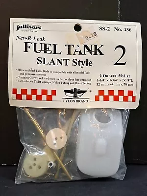 Sullivan Fuel System 2 Oz Slant Style #436/736 RC Plane Car Truck Boat • $14.95