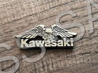 KAWASAKI EAGLE VEST PIN LAPEL HAT BADGE ~1-1/2  X 5/8  MOTORCYCLES VULCAN ER-6 • $12