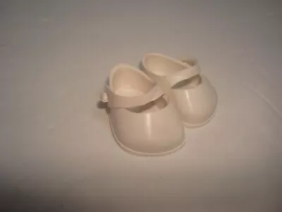 Vintage 1950's Ginnette Vogue Doll White Shoes-Fit-Muffie/Ginger/ Mdm AlexWendy • $9.99