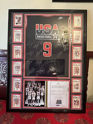 1992 US Dream Team Autographed Jersey + COA • $6500