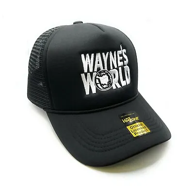 Waynes World Mesh Trucker Snapback (Black) • $13.95