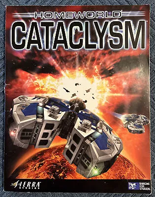 Homeworld Cataclysm - Sierra Studios Gaming Game Manual  Barking Dog Studios • $14