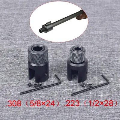 Tactical Ruger 1022 10/22 Thread Muzzle Barrel Adapter For .233/.308 Hunting US • $7.99