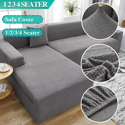 L Shaped Lounge Cover Sofa Cover Couch Cover 3 Seater Lounge Covers Sofa Covers • $28.99