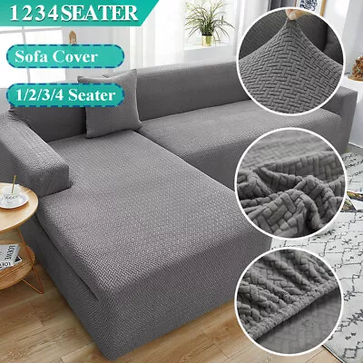 L Shaped Lounge Cover Sofa Cover Couch Cover 3 Seater Lounge Covers Sofa Covers • $31.99