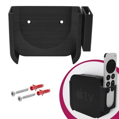$32.70 • Buy Wall Mount For Apple TV HD And 4K Siri Remote 2021 Fernbedienungshalterung