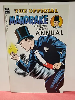 Official Mandrake The Magician Annual #1 VF 1989 - Pioneer  • $13.95