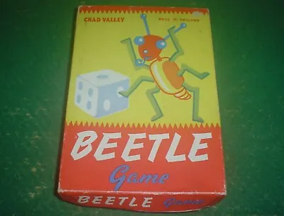 VINTAGE CHAD VALLEY BEETLE GAME 1960's • £5.99