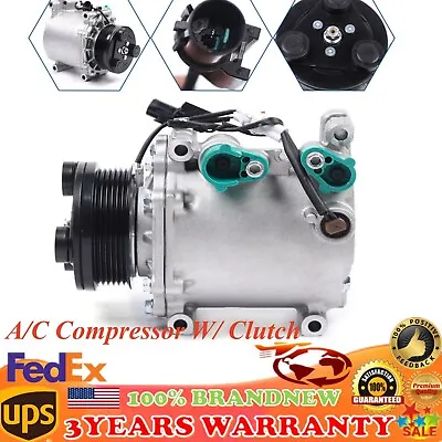A/C Compressor Fits 2003-06 Mitsubishi Outlander 2004-2006 Lancer 2.4L CO10845AC • $101.01
