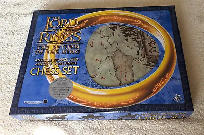 £25 • Buy Unused Chess Set; Lord Of The Rings, Return Of The King