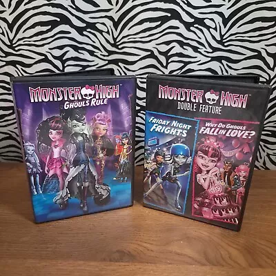 0618 - 10 - LOT: Two Monster High DVDs - Rach0 • $10