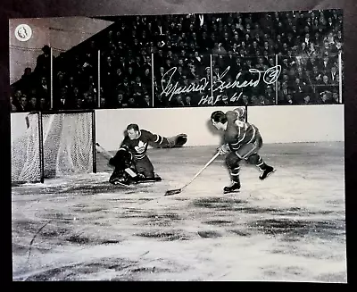 Maurice Richard Signed Autographed Montreal Canadian 8x10 Photo • $45
