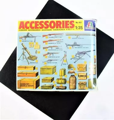 Italeri No. 407 WWII Infantry Weapons And Accessories 1:35 Scale Model Kit - NEW • $16.74