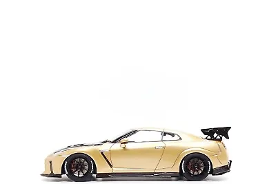 Ignition Model 1:18 Top Secret Nissan GT-R (R35) In Gold (defect) • $599.99