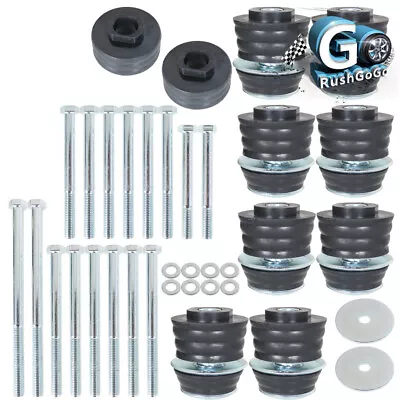 For Ford F-250 F-350 Super Duty 5.4/6.2/6.8L 2WD 4WD Body Cab Mount Bushing Kit • $71.79