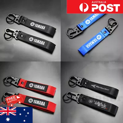 $12.98 • Buy 9 Assorted YAMAHA MotoGP Keyring Motorcycle Bike Keychain Wriststrap Car Gift AU